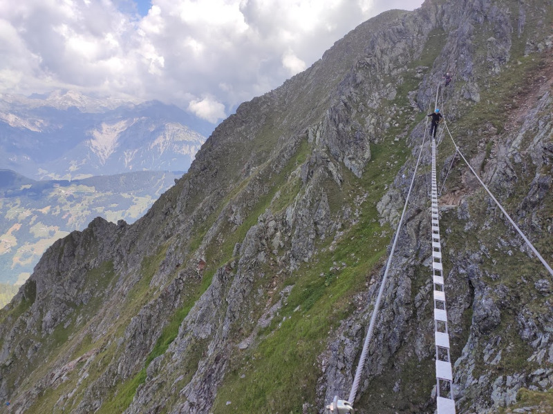 Hochjoch Klettersteig – 2.díl – ferrata na vrchol