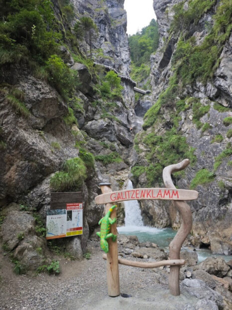 Galitzenklamm Klettersteig