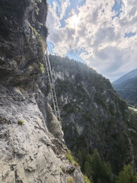 Endorphine Klettersteig Galitzenklamm