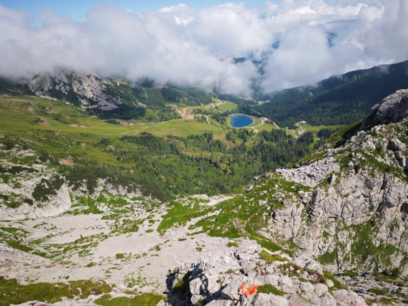 Enrico Contin Klettersteig na Rosskofel