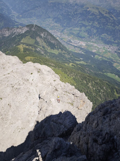 Panorama Klettersteig – 2.část – ferrata po hřebeni