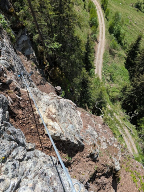 Keilschrofen Klettersteig Feichten
