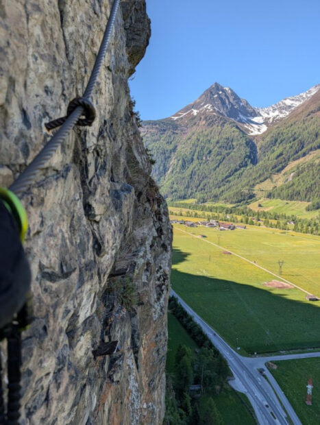 Reinhard Schiestl Klettersteig Längenfeld