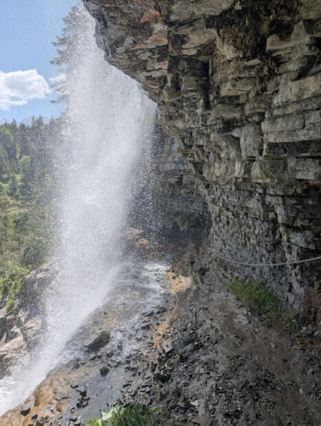 Häselgehr Wasserfall Klettersteig Ehrwald