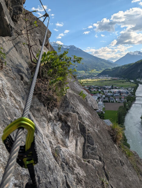 Galugg Klettersteig Zams